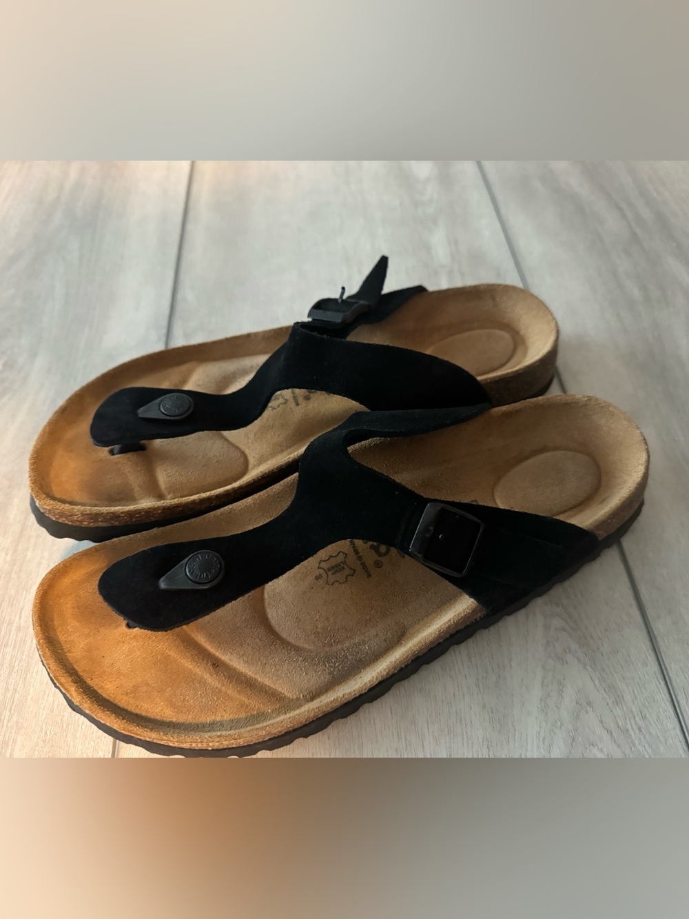 Betula by BirkenstockBlack Suede Women's Sandals EU40 W9